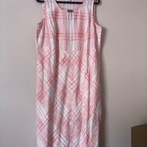 J Jill, 100% long linen dress, NWT